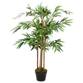 Artificial Bamboo Plant Twiggy with Pot 35.4"