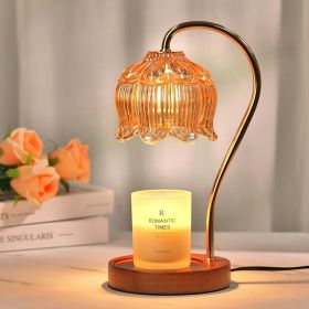 Dimmable Candle Warmer Lamp with Timer Flower