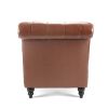 Tufted Armless Chaise Lounge