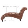 Tufted Armless Chaise Lounge