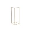 VEVOR 2PCS 31.5inch High Wedding Flower Stand, With Acrylic Laminate,Metal Vase Column Geometric Centerpiece Stands