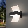 Inowel Wall Light Black LED Wall Sconce Aluminum Up Down Wall Mount Lamp Exterior Light 17803