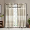 Cotton Printed Curtain Panel with Chenille detail and Lining(Only 1 Pc Panel)