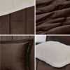 Plush to Sherpa Down Alternative Comforter Set