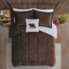 Plush to Sherpa Down Alternative Comforter Set