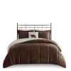 Plush to Sherpa Down Alternative Comforter Set